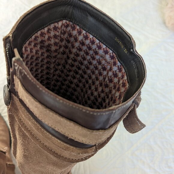 GEOX suede boots- size 38.5 Made in Italy - Picture 5 of 12